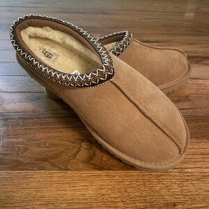 UGG Brown Suede Slip-On Shoes